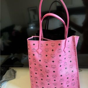 MCM Pink Tote Bag